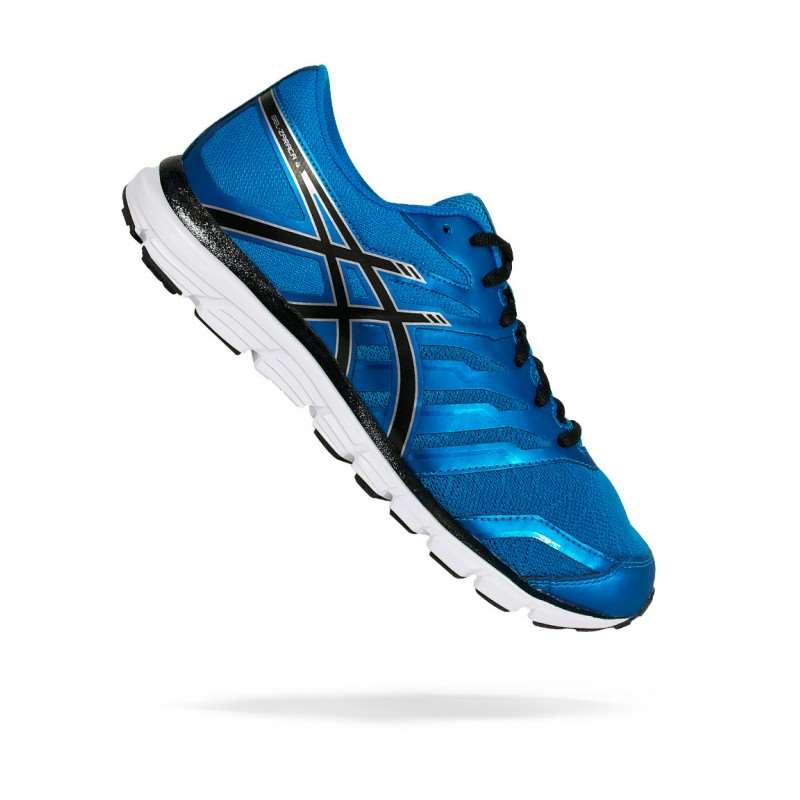  خرید  کفش کتانی ژل زاراکا 4 آبی Asics Gel Zaraca 4 Blue